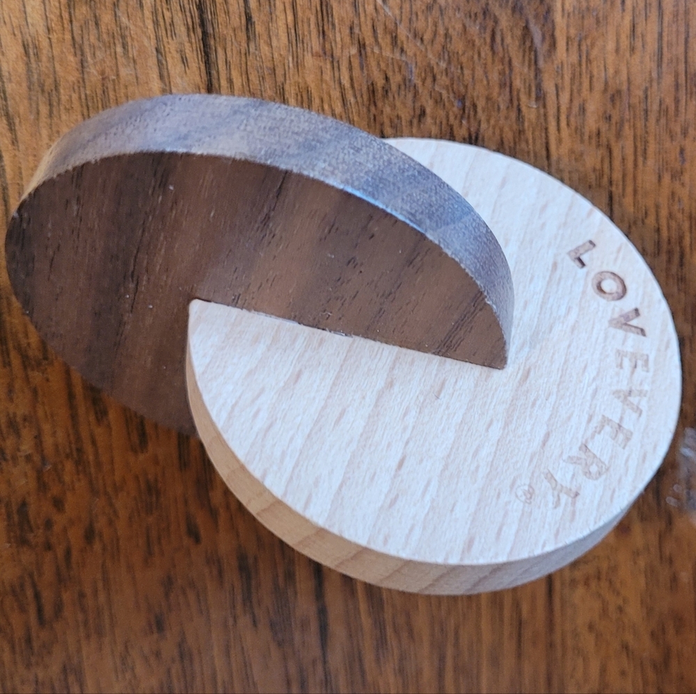 Lovevery Wooden Learning Toy - Brown and Tan